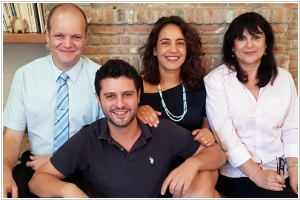 Founders: Yegor Kurbachev, Yam Derfler, Efrat Sagi-Ofir and Jenny Cohen Derfler