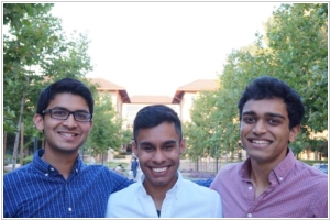 Founders: Manav Sevak, Nisarg Patel, Kunaal Naik