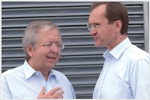 Walter Wrobel, CEO/ President and Reinhard Rubow, CFO