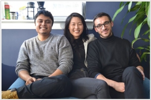Founders: Abhishek Chandra, April Koh and Adam Chekroud