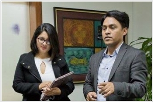 Founders: Geraldine Guzmán and Luis Rodriguez